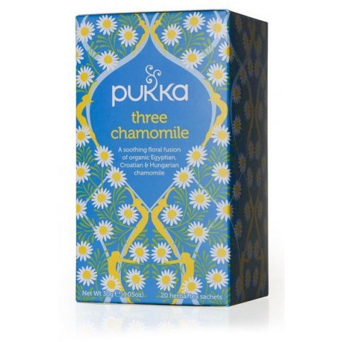 Pukka Teas, Three Chamomile Tea (Organic, Fair Trade) - 20 bags