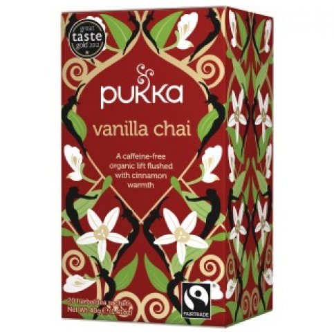 Pukka Teas, Vanilla Chai (Organic, Fair Trade) - 20 bags