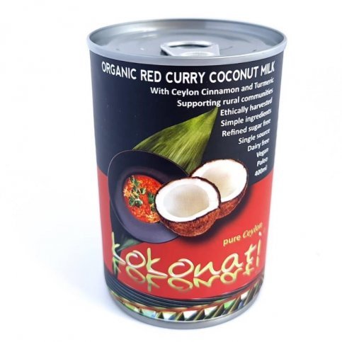Red Curry Coconut Milk (Organic, Kokonati) - 400ml