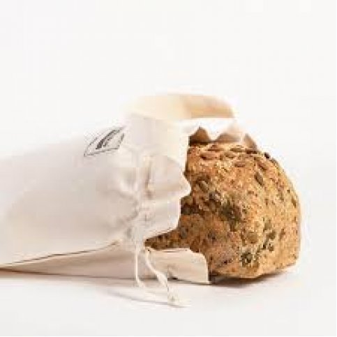 Bread Bag (Organic Cotton, Biodegradable)