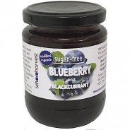 Blueberry & Blackcurrant Spread (Organic, Sugar-Free) - 250g