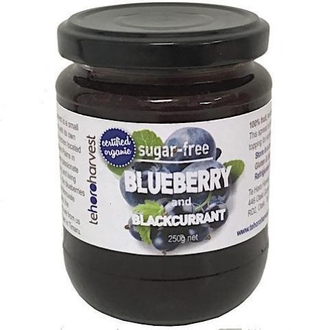 Blueberry & Blackcurrant Spread (Organic, Sugar-Free) - 250g