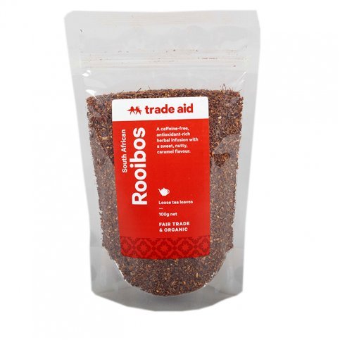 Rooibos Tea (Organic, Fair Trade, Loose Leaf) - 100g & 1kg