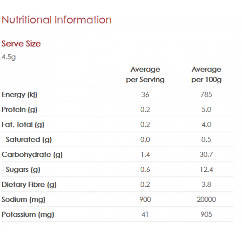 Organic Vegetable Broth (powder, boullion) - 125g