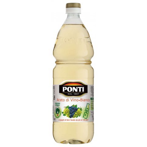 White Wine Vinegar (Ponti, Italian) - 1 litre