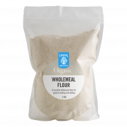 Wholemeal Wheat Flour (Organic, Rollermilled) - 1kg &  3kg