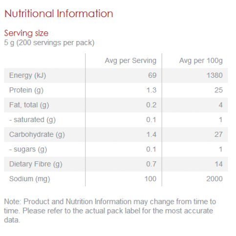 Nutritional Yeast Flakes (Organic, Bulk) - 1kg