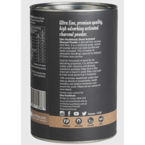 Activated Charcoal Powder (Medicinal & Food Grade) - 300g