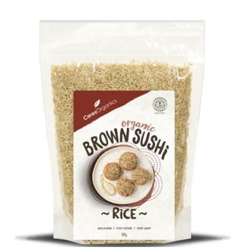 Sushi Rice, Brown (Ceres, Organic) - 500g
