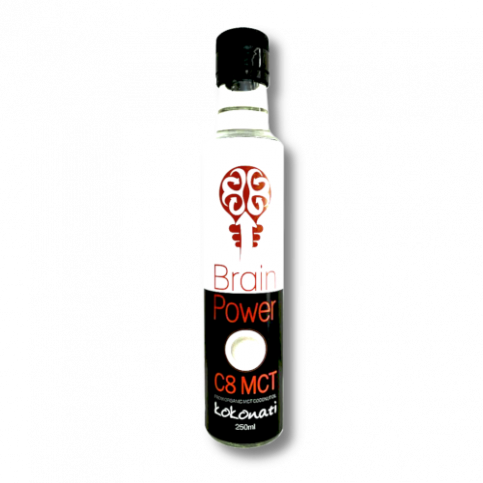 C8 MCT Oil "Brain Power"  (Organic, Coconut) - 250ml & 1lt