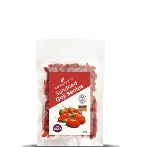Goji Berries (Organic, Sundried) - 100g