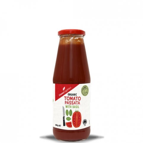 Tomato Passata with Basil (Ceres, Italian, Organic) - 680g