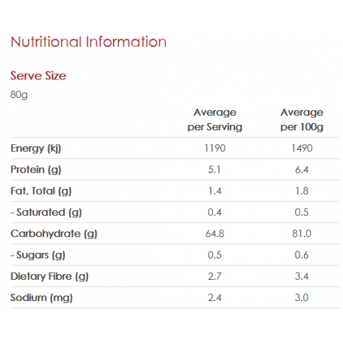 Sorghum Pasta, Spaghetti (Ceres, Organic) - 250g