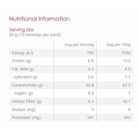 Steel Cut Oats (Ceres, Organic, Wholegrain) - 800g