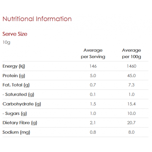 TVP (Ceres, Organic Soy Protein) - 100g