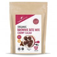 Brownie Bite Mix, Chewy Cacao (Vegan, Organic, Gluten Free) - 220g