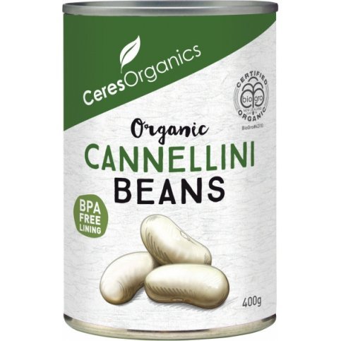 Cannellini Beans (organic, gluten free)  - 400g can