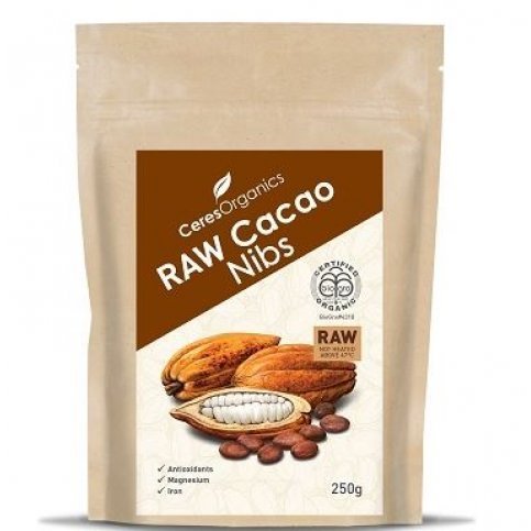 Cacao Nibs, RAW (organic) - 250g