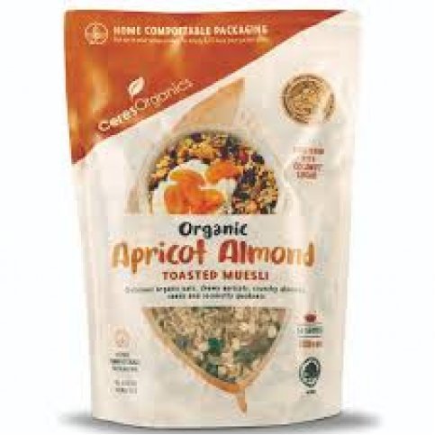 Muesli, Apricot & Almond (organic, toasted) - 700g