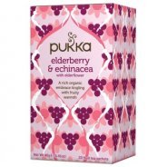 Pukka Teas, Elderberry & Echinacea (Organic, Fair Trade) - 20 bags