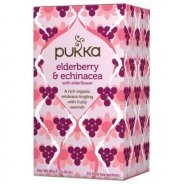 Pukka Teas, Elderberry & Echinacea (Organic, Fair Trade) - 20 bags