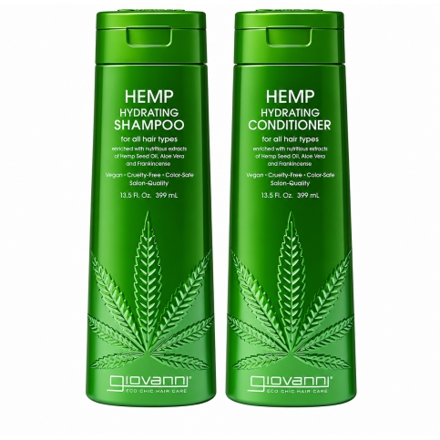 Hydrating Hemp Shampoo or Conditioner (Giovanni) - 399ml Hydrating Hemp Shampoo or Conditioner (Giovanni) - 399ml