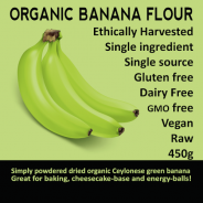 Green Banana Flour, organic - 450g
