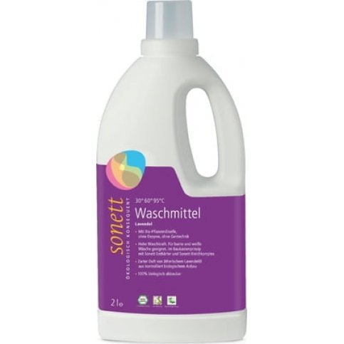 Laundry Liquid, Lavender (Sonett, Bulk, Vegan, Biodegradable) - 2L