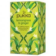 Pukka Teas, Lemongrass & Ginger (Organic, Fair Trade) - 20 bags