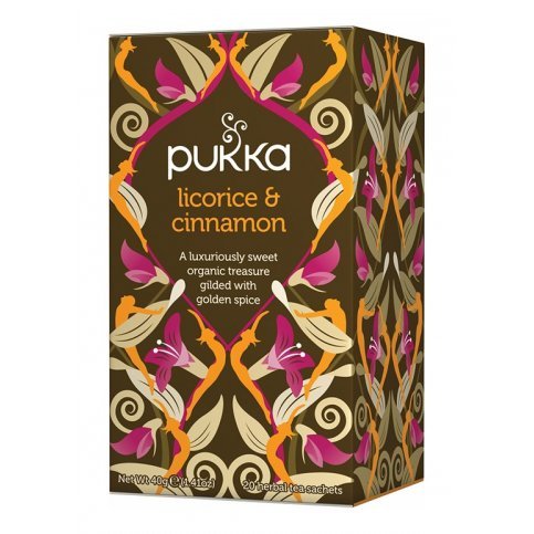 Pukka Teas, Licorice & Cinnamon (Organic, Fair Trade) - 20 bags