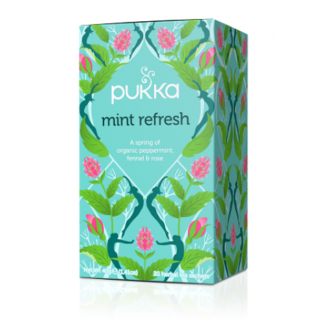 Pukka Teas, Mint Refresh Tea (Organic, Fair Trade) - 20 bags