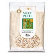 Multi Puffs (Organic, Mix of puffed brown rice, sorghum & buckwheat) - 125g