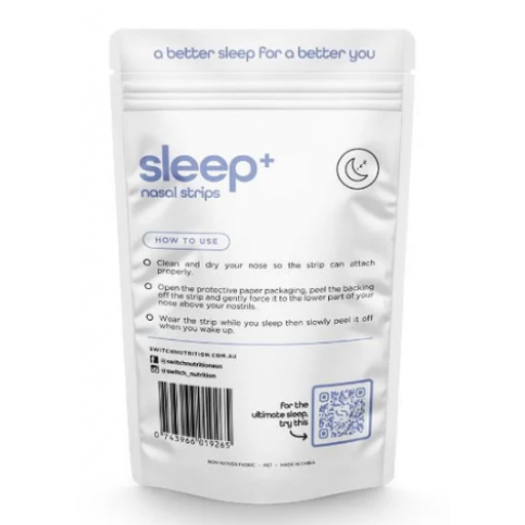 Nasal Strips (30 strips, Switch Sleep+ Range)
