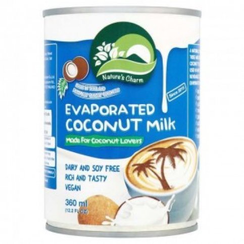 Evaporated Coconut Milk (Gluten Free, Vegan) - 360g