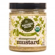 Stoneground Mustard (Natural Value, Organic, Gluten Free) - 255g