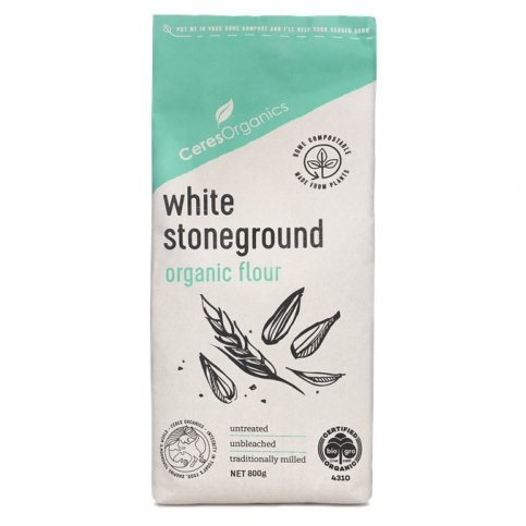 White Flour (Stoneground, Ceres, Organic) - 800g 