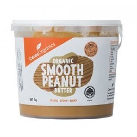 Peanut Butter, Smooth & Crunchy (Organic, Bulk) - 2kg