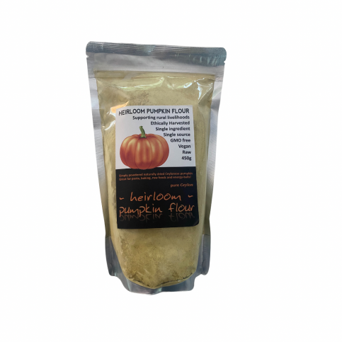 Pumpkin Flour (Heirloom, Organically Grown) – 450g