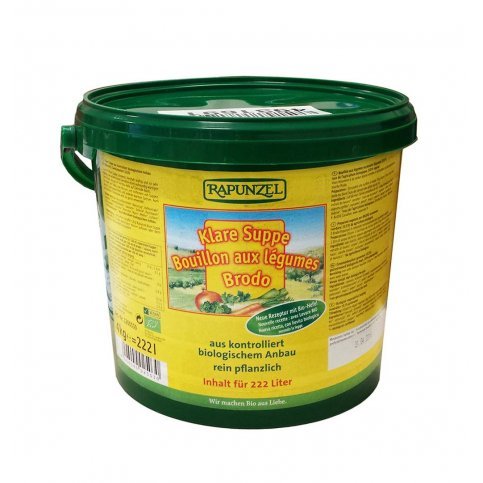Organic Vegetable Powder Broth (with & without yeast) - 4.5kg