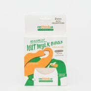 3 x Nut Milk Bags (Multi-Pack, Organic Cotton)