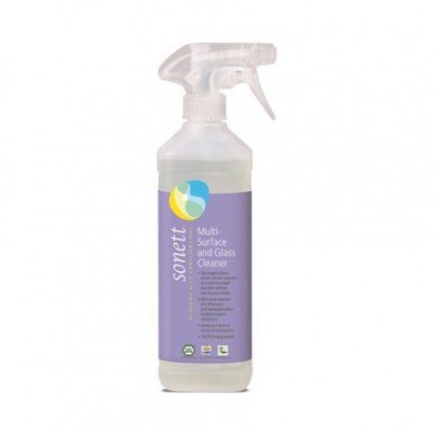 Multi Surface & Glass Cleaner (Sonett, Vegan, Biodegradable) - 500ml