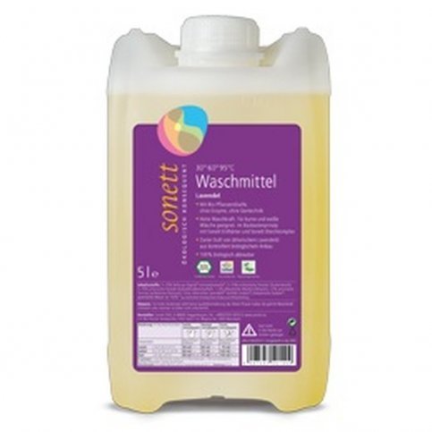 Laundry Liquid, Lavender (Sonett, Bulk, Vegan, Biodegradable) - 5L & 20L