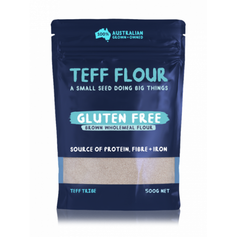 Teff Flour, Wholemeal (Bulk, Brown, Gluten Free) - 2kg, 10kg