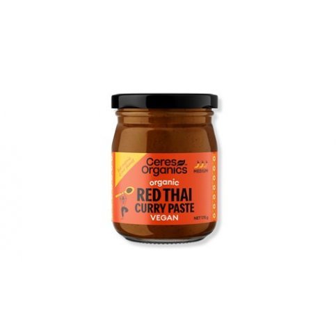 Thai Red Curry Paste (Organic, Fair Trade) - 175g