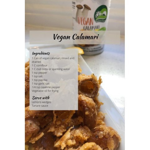 Vegan Calamari (Made From Mushrooms) - 425g