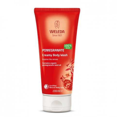 Weleda Pomegranate Creamy Body Wash - 200ml