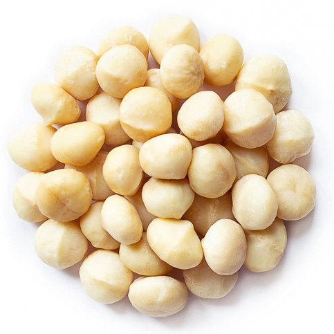 Macadamia Nuts (Whole, Natural) - 500g