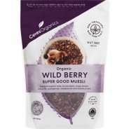 Muesli, Wild Berry (organic, toasted) - 525g